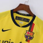 2008-2009 Retro Barcelona Away Yellow Soccer Jersey AAA-888 - Image 3