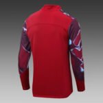 2022/2023 West Ham United Half-Pull Training Suit Red Football Shirt 1:1 Thai Quality Set - Image 4