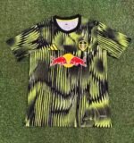 2025/2026 Leeds United Pre Match Training Clothes Green Football Jersey Shirt 1:1 Thai Quality