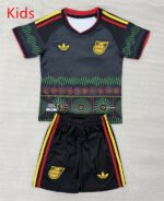 2026-2027 Jamaica Away Black Kids/Youth Soccer Uniform