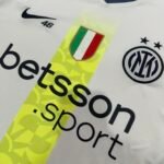 2024/2025 Internazionale Milan Away Valentino Rossi Special Edition Football Shirt 1:1 Thai Quality - Image 7