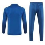 2023 Olympique de Marseille Half-Pull Training Suit Royal blue Football Jersey Set - Image 2