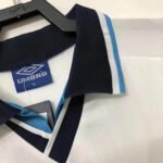 1996 Retro England Home Soccer Jersey - Image 3