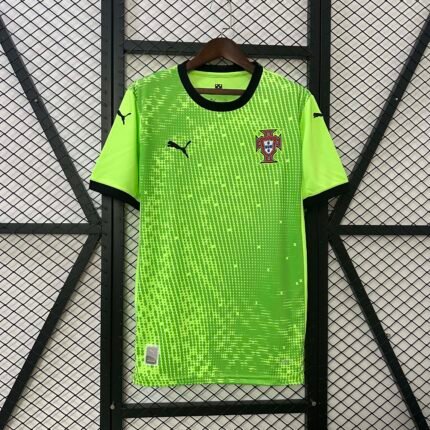 2025 Portugal Goalkeeper Green Football Jersey 1:1 Thai Quality