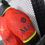 2024/2025 Player Version AC Milan Fourth Away Red Soccer Jersey 1:1 Thai Quality - Image 7