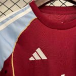 2025/2026 Aston Villa Home Football Shirt 1:1 Thai Quality Kids Size - Image 4