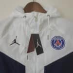 2022/2023 PSG Windbreaker White - Image 3