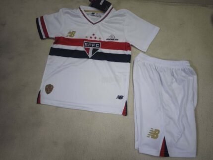 2025/2026 São Paulo Home Jersey 1:1 Thai Quality Kids Size