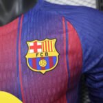 2025/2026 Player Version Long Sleeve Barcelona Home Football Shirt 1:1 Thai Quality - Image 6