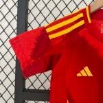 2024 Spain Home Football Shirt 1:1 Thai Quality Kids Size - Image 5