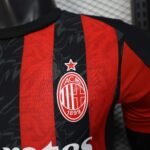 2025/2026 Player Version AC Milan Home Soccer Jersey 1:1 Thai Quality - Image 6
