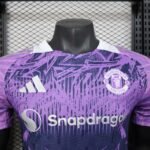 2024/2025 Player Version Manchester United Special Edition Purple Football Shirt 1:1 Thai Quality - Image 5