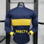 2025/2026 Player Version Long Sleeve Boca Juniors Home Football Jersey 1:1 Thai Quality - Image 2