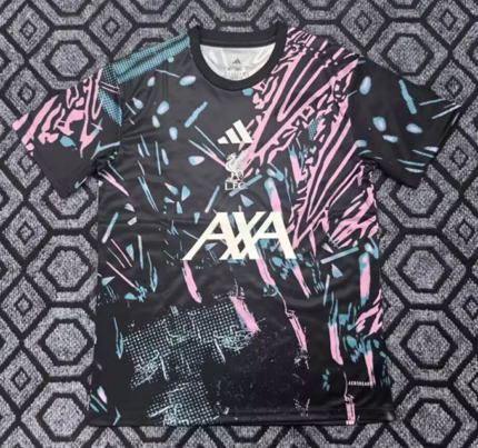 2026-27 Special Version Liverpool Black&Pink  Soccer Jersey AAA