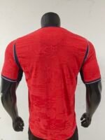 Player version 2026-27 England Red Orange Soccer Jersey AAA - Image 3