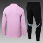 2025/2026 Inter Miami Half-Pull Training Suit Pink Soccer Jersey 1:1 Thai Quality Set - Image 2