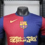 2024/2025 Player Version Barcelona Home Travis Scott Joint Edition 1:1 Thai Quality - Image 3