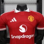 2026/2027 Player Version Manchester United Home Football Shirt 1:1 Thai Quality - Image 3