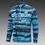 2022/2023 Al-Nassr Half-Pull Training Suit Blue Football Shirt Set - Image 3