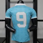 Player Retro version 2026-27 Olympique de Marseille Blue Soccer Jersey AAA - Image 3