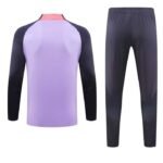 2023 Liverpool Half-Pull Training Suit Purple Jersey 1:1 Thai Quality Set - Image 2