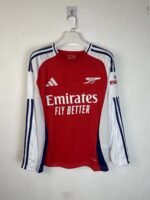 2024/2025 Long Sleeve Arsenal Home Football Shirt 1:1 Thai Quality