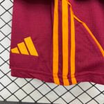 2025/2026 Roma Home Soccer Jersey 1:1 Thai Quality Kids Size - Image 8