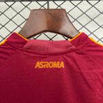 2025/2026 Roma Home Soccer Jersey 1:1 Thai Quality Kids Size - Image 4