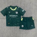 2025/2026 Manchester City Fourth Away Football Shirt 1:1 Thai Quality Kids Size