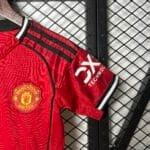 2025/2026 Manchester United Home Football Shirt 1:1 Thai Quality Kids Size - Image 7