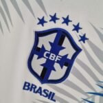 2022 Brazil Classic White Soccer Jersey - Image 7