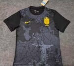 2024 Brazil Special Edition Jesus Black Football Shirt 1:1 Thai Quality