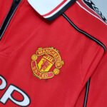 1998/1999 Retro Manchester United Home Football Shirt 1:1 Thai Quality - Image 5