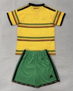 2026-2027 Jamaica Home Yellow Kids/Youth Soccer Uniform - Image 2