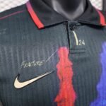 2025/2026 Player Version Barcelona Special Edition Black and blue Football Shirt 1:1 Thai Quality - Image 4