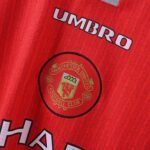 1996/1997 Retro Manchester United Home Football Shirt 1:1 Thai Quality - Image 4