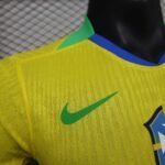 2025 Player Version Brazil Home Soccer Jersey - Image 4