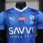 2023/2024 Player Version Al-Hilal Saudi Home Football Shirt - Image 3