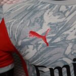 2025/2026 Player Version AC Milan Goalkeeper Grey Football Shirt 1:1 Thai Quality - Image 4