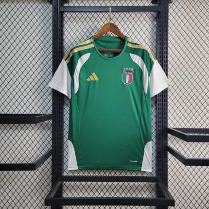 2026 Italy National Team Training Suit Green Football Shirt 1:1 Thai Quality