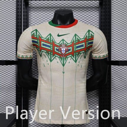 Player Version 26-27 Portugal Beige Soccer Jersey AAA