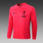 2022/2023 Liverpool Long Zipped Jacket Pink Jersey 1:1 Thai Quality Set - Image 3