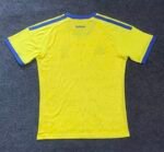 (S-4XL)26-27 Ukraine Home Yellow Soccer Jersey AAA - Image 2