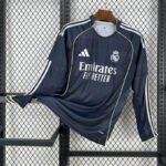 2025/2026 Long Sleeve Real Madrid Away Football Shirt1:1 Thai Quality
