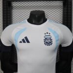 2026 Player Version Argentina National Team Training Suit White Football Shirt 1:1 Thai Quality - Image 3