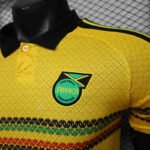 Player version 2026-2027 Jamaica Home Yellow Soccer Jersey AAA - Image 2