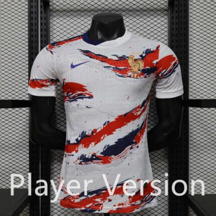 Player Version 2026-2027 France Special Edition White Red Soccer Jersey AAA
