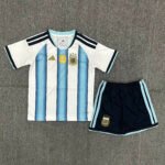 2026-2027 Argentina National  Home Blue Kids/Youth Soccer uniform