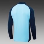 2025/2026 Arsenal Half-Pull Training Suit Light Blue Football Shirt 1:1 Thai Quality Set - Image 4