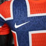 Player version 2026-27 Norway Home Red Soccer Jersey AAA - Image 3
